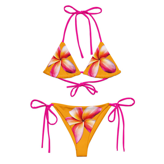 tie-back-bikini-tropical-plumeria-orange-pink-print-flattering